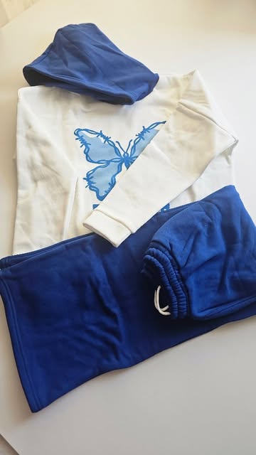 ست هودی و شلوار تو کرکی پاییز و زمستون سایز ۳۶ تا ۴۸